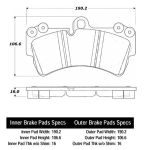 Pastillas Freno Para Auto Allied Nippon Adb01315