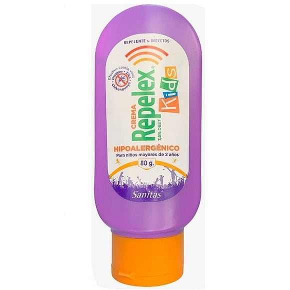 Repelex Kids Crema 2 hrs Protección 7,5% Deet 80Gr