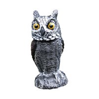 Magideal - Señuelo De Búho Para Asustar A Los Pájaros, Pájaros Carpinteros, Escultura De Búho, Simulación De Búho, Disuasorio De Aves, Estatuas De Búho Para Porc Estilo B