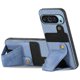 thumbnail image 2 of Funda Resistente para Google Pixel 9 con Tarjetero y Soporte, Diseño Magnético Azul, 2 of 5