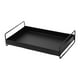 thumbnail image 1 of Bandeja Para Servir, Bandeja Multiusos De Lujo Para Mesa De Centro, Para Comidas, Oficina, Baño, Color Negro, 1 of 3