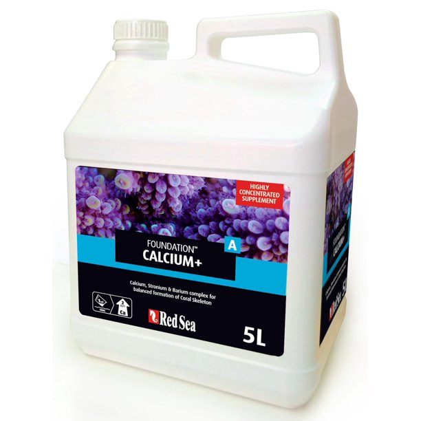 Suplemento Red Sea Reef Foundation A (Ca/Sr) 5 L – Calcio y Estroncio para Acuarios Marinos y de Arrecife