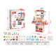 thumbnail image 5 of Cocina De Juguete Niña 65cm Con Sonido Luz y Maquina de Plastilina 68pcs, 5 of 6
