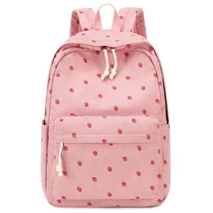 Mochila Bluboon School Girls De Pana Para Portátil De 14 Pulgadas