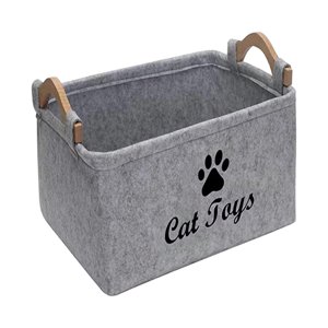 Ioensy - Almacenamiento De Juguetes Para Mascotas, Cajas Organizadoras Para Ropa, Manta, Juguetes Para Perros