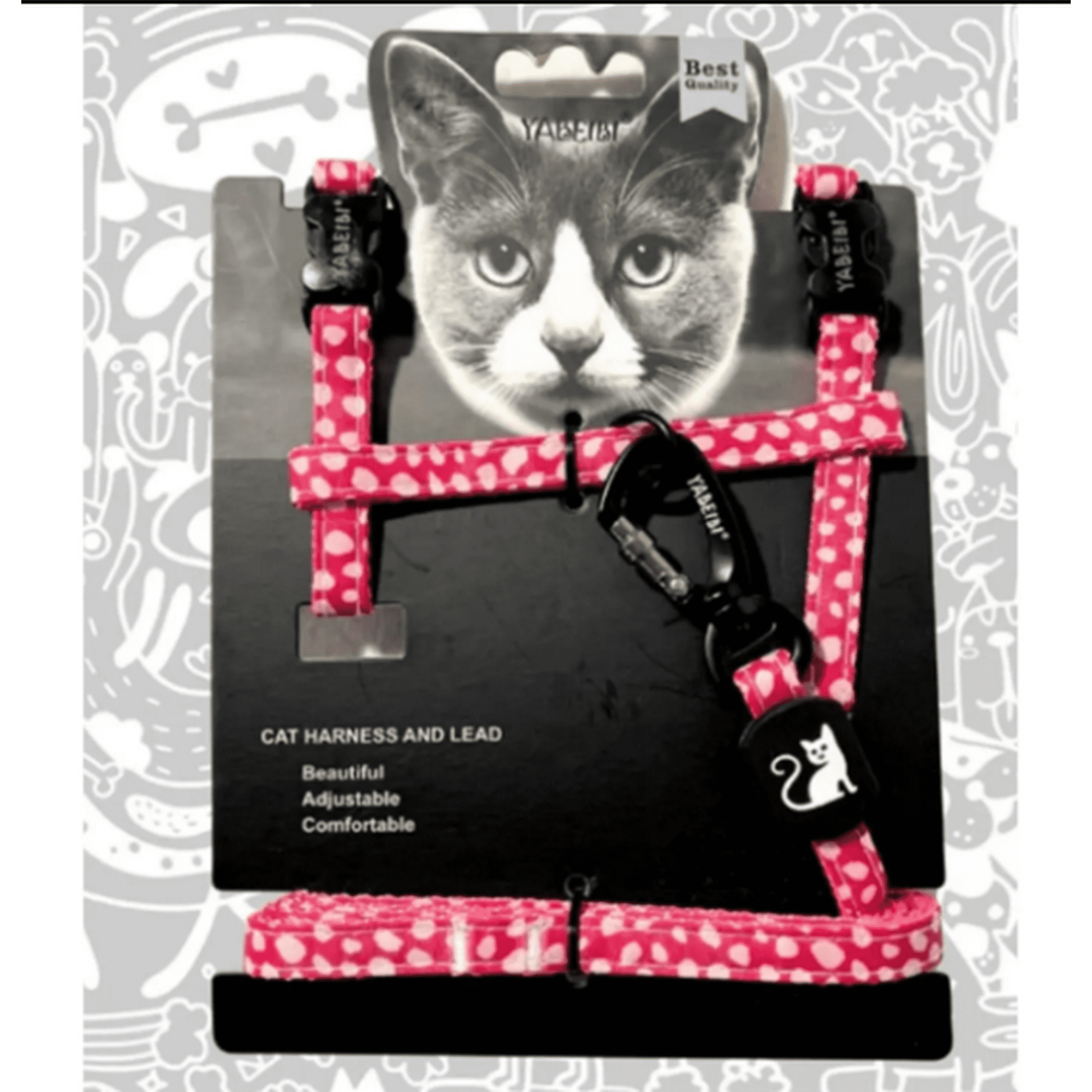 Genérico - Arnes Para Gatos Medidas 1cm X 120cm