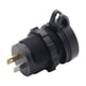 thumbnail image 5 of Cargador De Coche De 12V 24V Tipo C USB Con Luz Azul Para Motocicleta RV 18W, 5 of 5