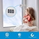 thumbnail image 4 of Paquete de 2 cerraduras para refrigerador: cerradura de combinación resistente para refrigerador, a prueba de niños y bebés, para gabinetes, armarios, cajones, ventanas y más, fácil de instalar y usar, 4 of 8