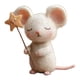 thumbnail image 5 of Figura En Miniatura De Ratón De Fieltro Hecho A Mano Con Estrella Para Regalo De Cumplea?os O Fiesta Navide?a, Estilo E, 5 of 5