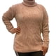 thumbnail image 1 of Sweater Mujer Cuello Alto Chenil Otoño Invierno Colores 611, 1 of 4