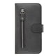 thumbnail image 4 of Funda con Cremallera para iPhone 12, Carcasa Cartera de Cuero PU con Soporte y Tarjetero, 4 of 6