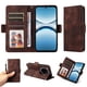thumbnail image 1 of Carcasa FOXDOCK OPPO Find X8 de cuero PU, diseño acolchado clásico, protección contra caídas y rayones, 1 of 5