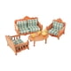 thumbnail image 3 of Mesa De Comedor Con Sillas Accesorios De Decoración Sofá 1/12 Para Casa De Muñecas, 3 of 5
