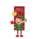 thumbnail image 1 of Pancarta Colgante De Navidad, Decoración Colgante De Navidad De 18x45 Para Puerta De Entrada De Invierno, Elfo Del Hogar, 1 of 3