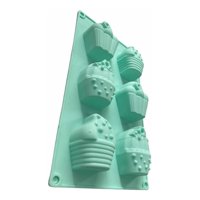 Genérico - Molde Silicona Moldes Silicona Reposteria Forma Cupcake