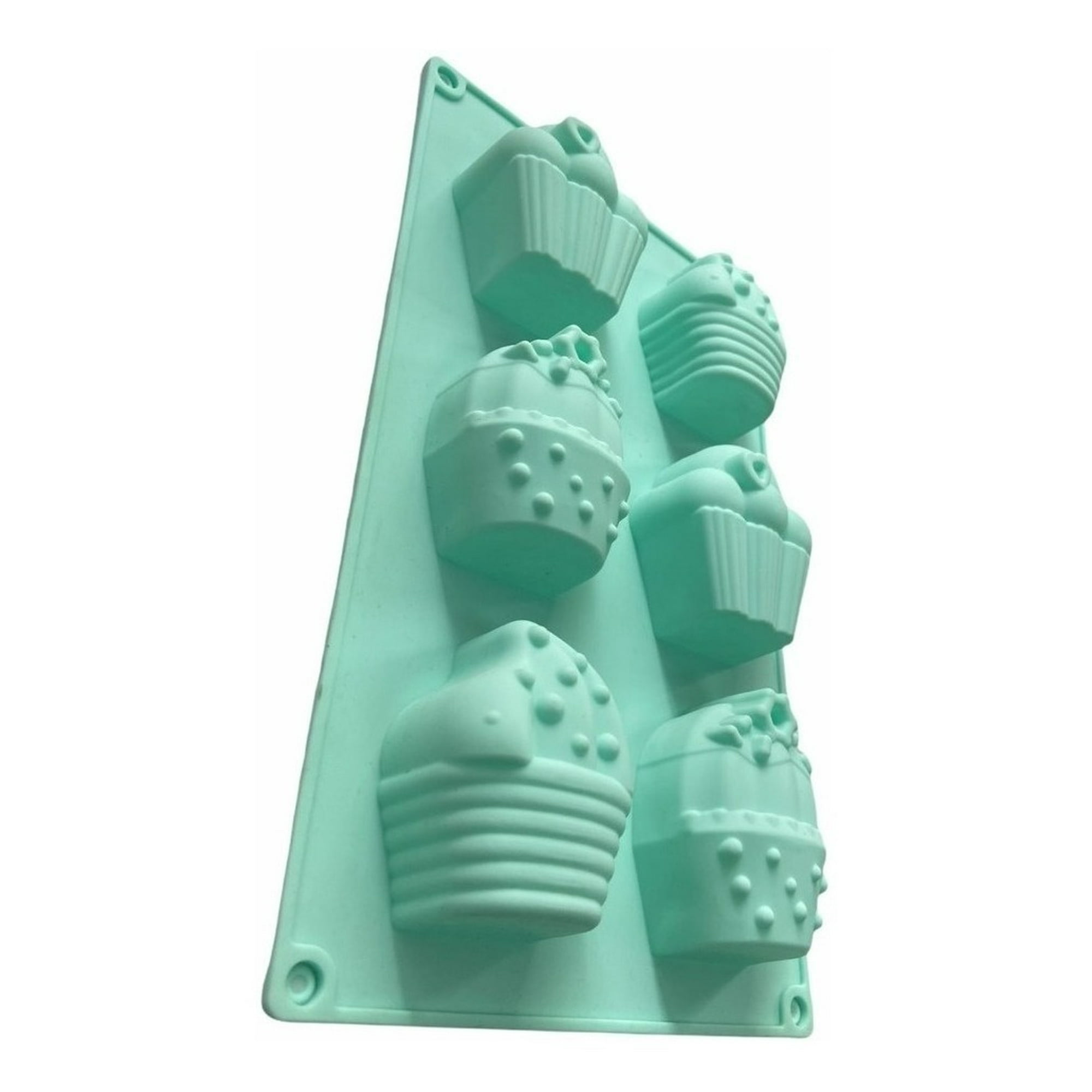 Genérico - Molde Silicona Moldes Silicona Reposteria Forma Cupcake