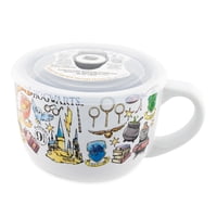 Taza Para Sopa Harry Potter Hogwarts Destination, 700 Ml