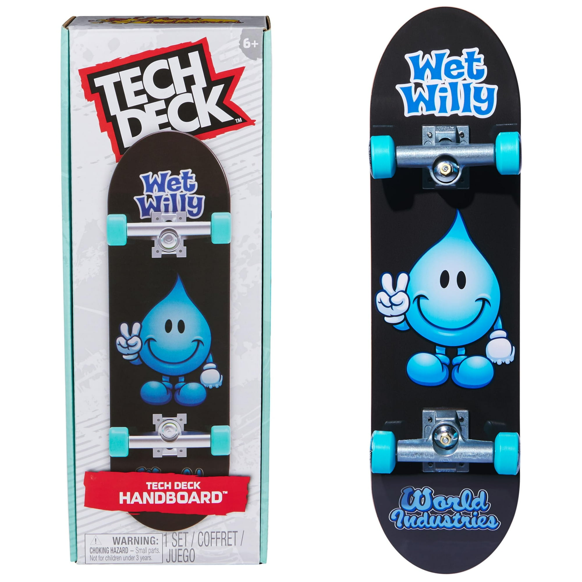 Handboard Tech Deck World Industries Authentic Para Niños Mayores De 6 Años