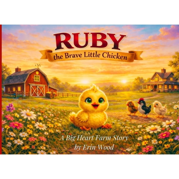 Ruby, la valiente pollita: Una historia de la granja Corazón Grande (Ruby y la granja Corazón Grande
