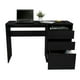 thumbnail image 3 of Escritorio 3 Cajones Fm-049n - Negro, 3 of 11