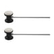 thumbnail image 3 of 2x Pedal De Tambor Batidor Eje De Metal Mango De Acero Inoxidable Pedal De Pie De Tambor, 3 of 5