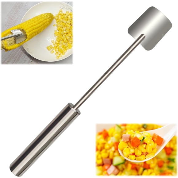 Desgranador de Mazorca YZONU de Acero Inoxidable con Mango Largo