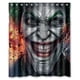 thumbnail image 1 of Cortina de ducha de Batman Joker con ganchos (60 x 72 pulgadas), 1 of 3
