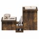 thumbnail image 3 of Mesa auxiliar Furinno BOYATE con diseño en forma de valle, estantes escalonados y porta revistas – a, 3 of 6