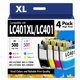 thumbnail image 1 of Cartuchos de tinta inkalfa LC401 LC401XL para Brother MFC-J1010DW, 1 of 7
