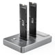 thumbnail image 1 of Duplicador NVMe M.2 FREEGENE con base USB-C de doble bahía, 1 of 6