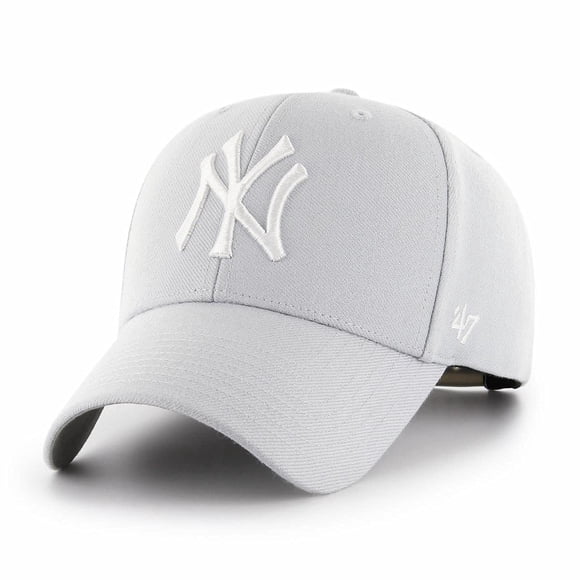 Cap 47 Brand MVP New York Yankees, cierre ajustable plateado