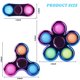 thumbnail image 4 of Fidget Spinner Jawhock Pop Bubble Stress Relief, paquete de 3, 4 of 7