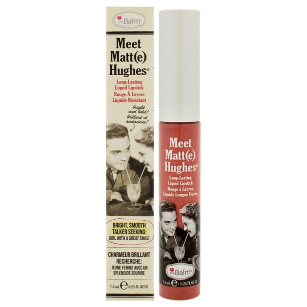Meet Matte Hughes Lápiz Labial Líquido de Larga Duración - Paciente de the Balm para es - Lápiz Labial