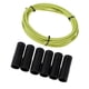 thumbnail image 1 of Cubierta De Cable De Tubo De Carcasa De Línea De Cable De Freno De Bicicleta Con Tapa De 6 Extremos Verde, 1 of 5