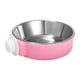 thumbnail image 2 of Crate Dog Bowl, Alimentador de Agua para Conejos y Hurones, Rosa, 2 of 5