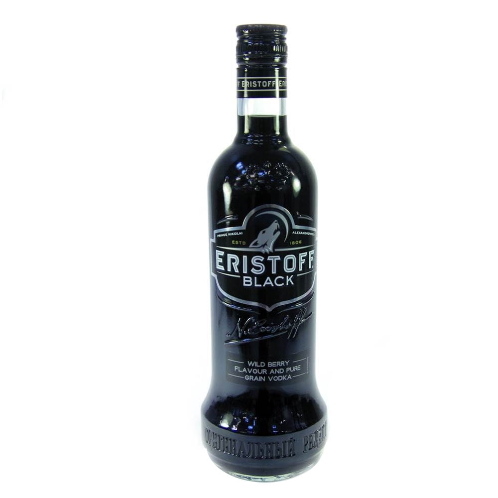 Eristoff - Vodka Black Wild Berry 18° Botella