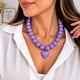 thumbnail image 1 of Collar Chicle Chunky De Cuentas Grandes Corazón Unisex lila 22, 1 of 2