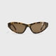 thumbnail image 3 of Lentes De Sol Modelo Felina Estilo Moderno UVA//UVB marron Talla Única, 3 of 5