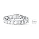 thumbnail image 2 of Pulsera de Eslabones Cubanos para Hombre Hipoalergénica Pulsera de Cadena de Plata Esterlina 925 para Hombre Transparente 5A+ CZ Pulsera para Hombre Joyería de Plata 6.5-7.5 Inch, 2 of 8