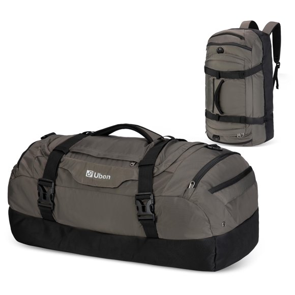 Bolsa Duffel convertible Ubon 65L gris