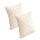 thumbnail image 1 of Set De 2 Fundas De Cojin Serie Abanico 45x45 Cm Blanco, 1 of 4