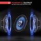 thumbnail image 5 of Altavoces de sonido para coche Pyle PL683BL, 6 x 8, 360 W, 3 vías, 4 ohmios, 5 of 8