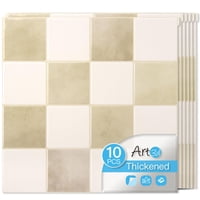 Protector Antisalpicaduras Art3D, Resistente, 30 X 30 Cm, Paquete De 10 Unidades