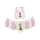 thumbnail image 1 of Banner De Silla Alta Y Sombrero De Corona, Decoraciones Para Fiesta De Primer Cumpleaños, Accesorios Fotográficos, 1 of 5