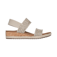 Sandalias Skechers Breezy Busy-Bee Mujer | 119506-Nat - Talla 39