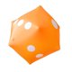 thumbnail image 4 of Dados Inflables Gigantes Para Juegos, Accesorios Para Juegos Amplios, Recuerdos De Fiesta, Fiesta En La Piscina, Naranja, 4 of 5