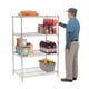 thumbnail image 1 of Estante 4 Bandejas 90x60x150 cm. Capacidad 800 kg., 1 of 8