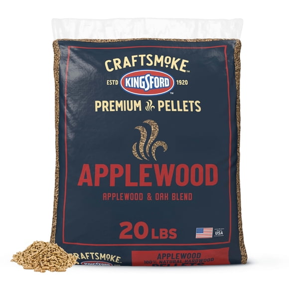 Pellets Kingsford Craftsmoke de Combustible Sólido de Madera de Manzano 9 kg