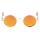 thumbnail image 1 of Lindas Gafas Hippies Doradas Con Montura Redonda Para Mu?ecas Blythe 1/6, Lentes Rojas, 1 of 3
