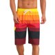 thumbnail image 1 of INSPIRE CHIC Pantalones Cortos de Surf para Vacaciones con Cordón Ajustable a Rayas de Bloque de Color para Hombre 38 Rojo, 1 of 4